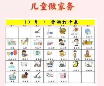 葫芦岛儿童做家务年龄对照表